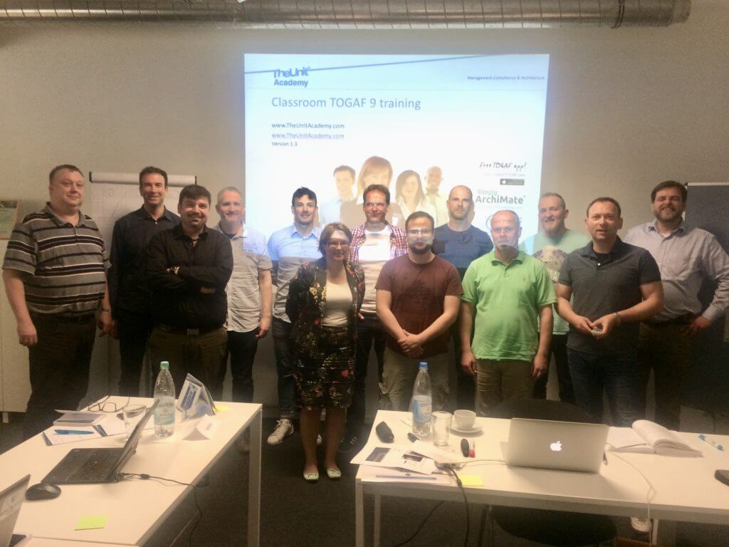 Dritte TOGAF® Training Lieferung Düsseldorf 2017