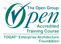 This TOGAF® training - Foundation from The Unit Company is accredited by The Open Group.