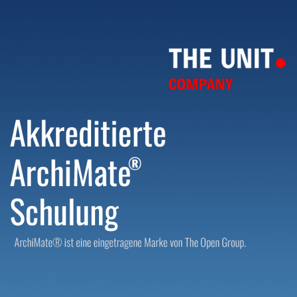 Akkreditierte ArchiMate Schulung